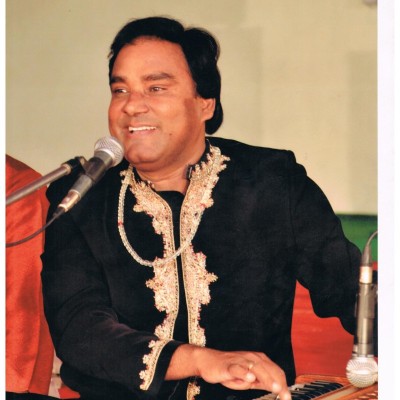 Ustad Neelay Khan singing, from his LinkedIn profile